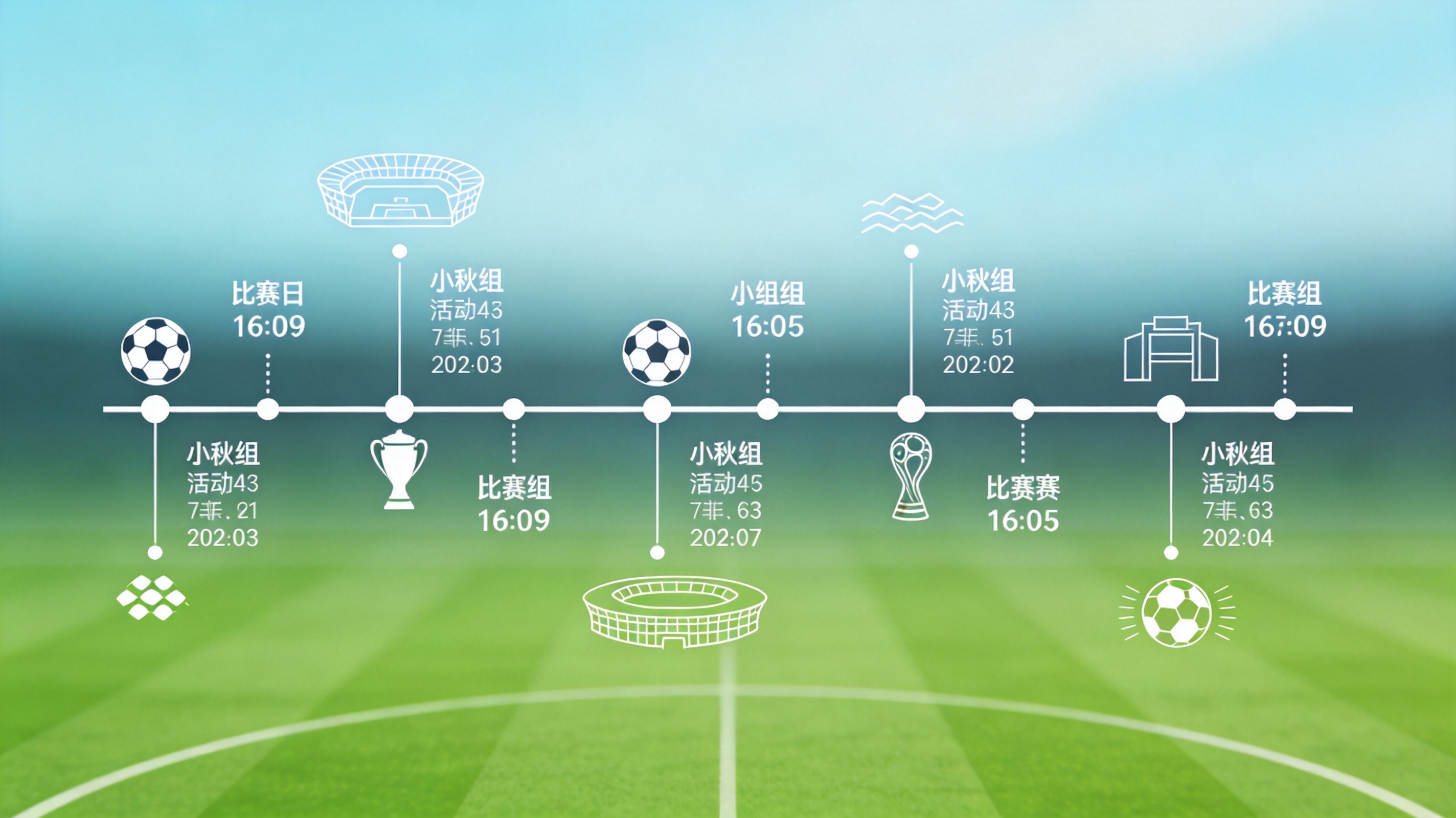 专题内容配图：世界杯等大型赛事专题页面的信息聚合形式
